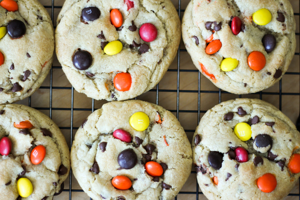 Chocolate Chip M&M Cookies, Fall